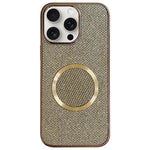 Custodia MagSafe in policarbonato glitterata per iPhone