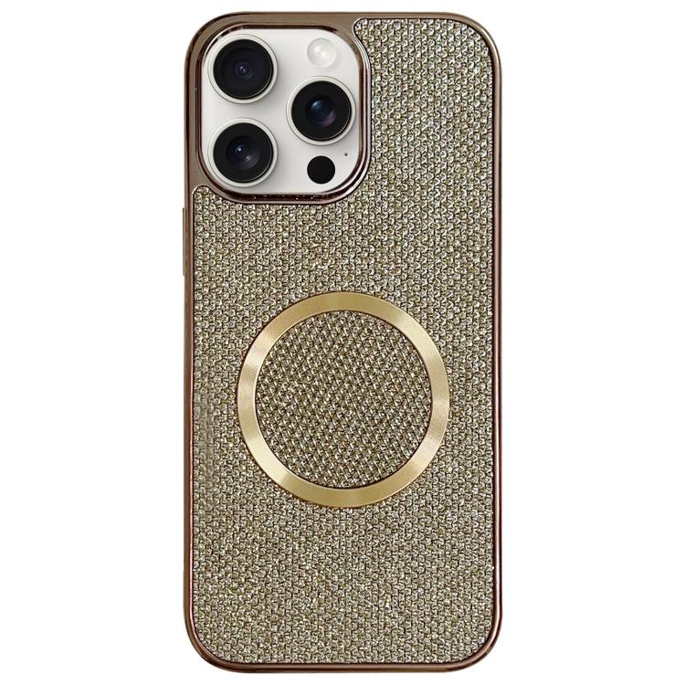 Custodia MagSafe in policarbonato glitterata per iPhone