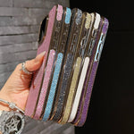 Custodia MagSafe in policarbonato glitterata per iPhone