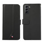 Custodia per telefono in pelle ABEEL con texture delicata e protezione RFID., For Samsung Galaxy S22 5G, For Samsung Galaxy XCover 5, For Samsung Galaxy S21 FE 5G, For Samsung Galaxy S21 5G