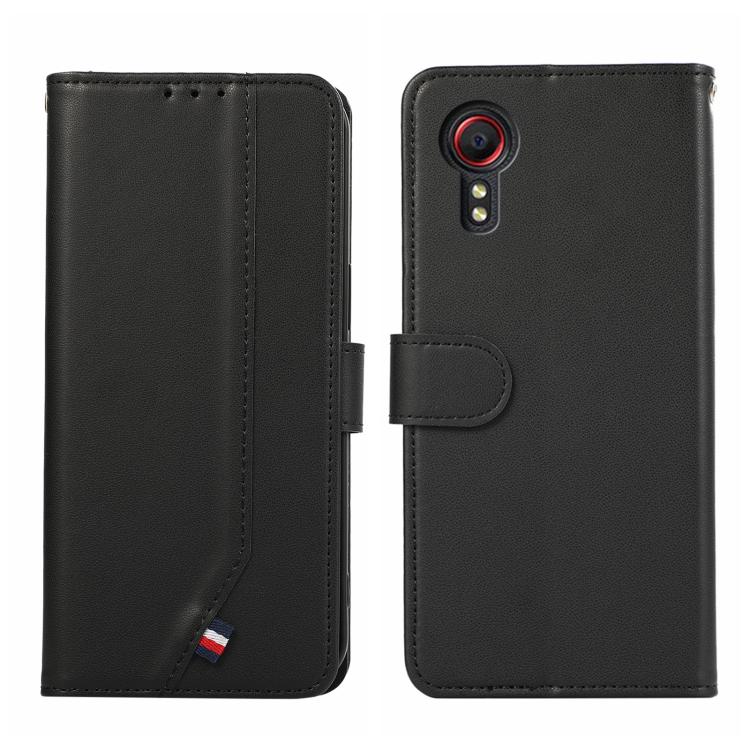 Custodia per telefono in pelle ABEEL con texture delicata e protezione RFID., For Samsung Galaxy S22 5G, For Samsung Galaxy XCover 5, For Samsung Galaxy S21 FE 5G, For Samsung Galaxy S21 5G