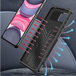 Custodia antiurto in TPU con supporto per smartphone