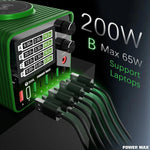 Alimentatore regolabile 2UUL PC01 Power Max 200W per riparazioni - immagine 3