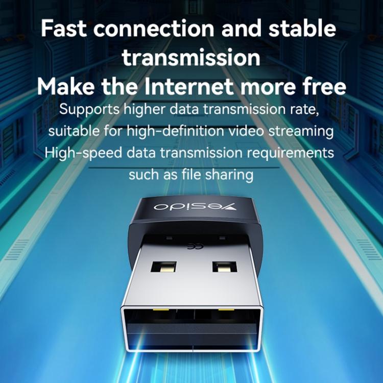 Adattatore WiFi USB Yesido WP10 150 Mbps con antenna integrata - immagine 6