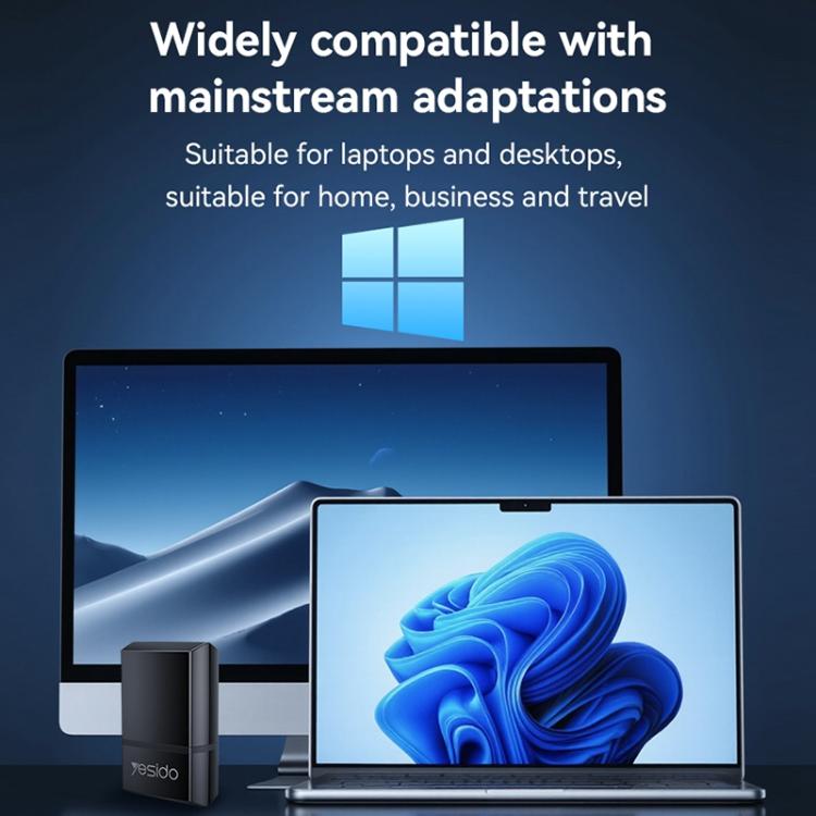 Adattatore WiFi USB Yesido WP10 150 Mbps con antenna integrata - immagine 10