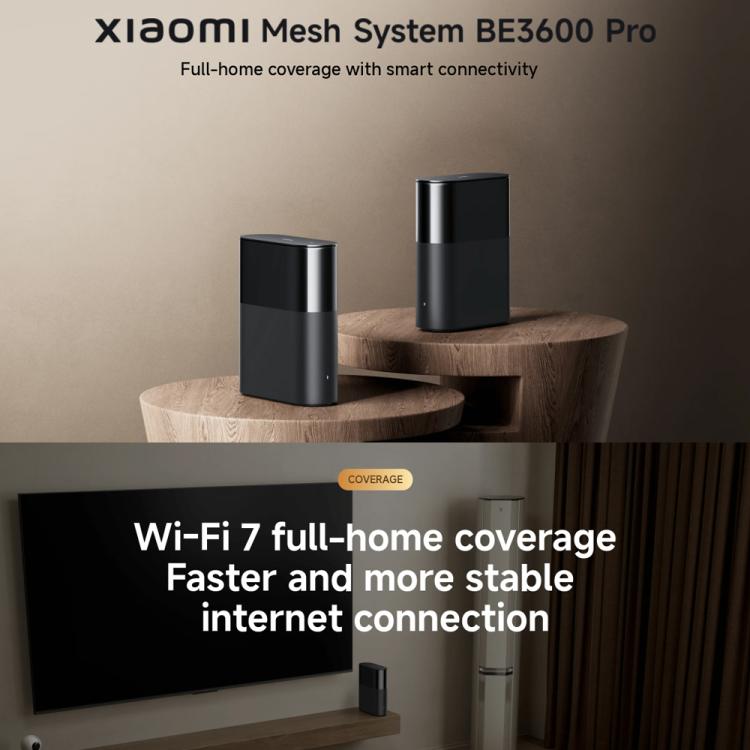 Router Xiaomi BE3600 Pro WiFi 7 Dual Band 2.5G Port