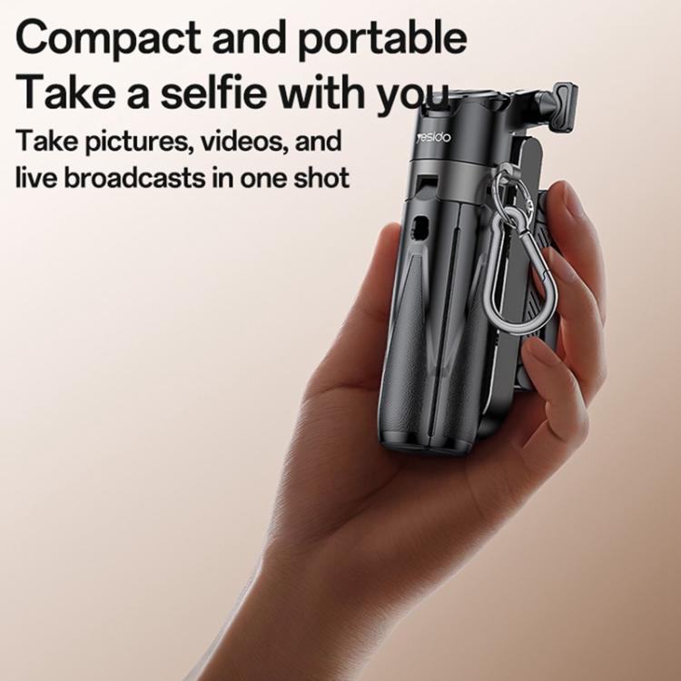 Asta selfie Yesido SF29 Bluetooth con treppiede pieghevole - immagine 2