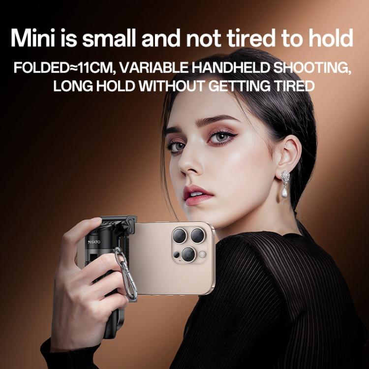 Asta selfie Yesido SF29 Bluetooth con treppiede pieghevole - immagine 4