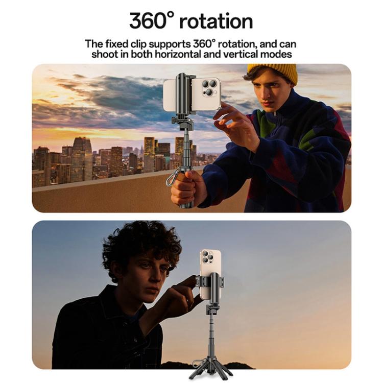 Asta selfie Yesido SF29 Bluetooth con treppiede pieghevole - immagine 6