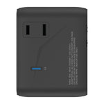 Caricabatterie da viaggio MOMAX UA22 GaN 70 W con doppia presa AC - immagine 4