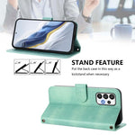 Custodia per telefono in pelle stile retrò con fibbia a giunzione lineare, For Galaxy A73 5G, For Galaxy A33 5G, For Galaxy A03 166mm