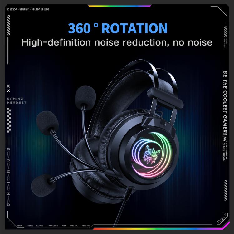 Cuffie gaming ONIKUMA X80 con audio surround 7.1