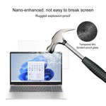 Pellicola vetro temperato 9H 0.3mm per HP 15-FD e Chromebook