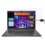 Pellicola vetro temperato 9H 0.3mm per Fujitsu LIFEBOOK A577 15.6