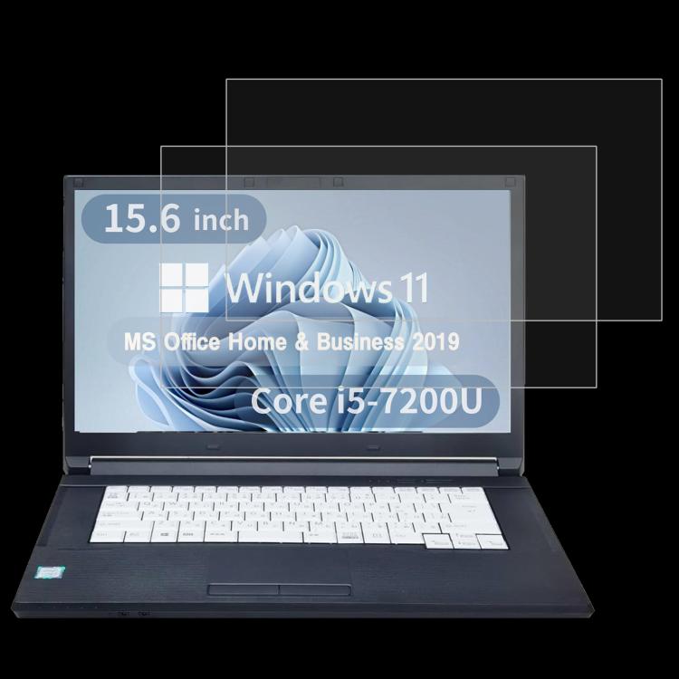 Pellicola vetro temperato 9H per Fujitsu LIFEBOOK A577 15.6"