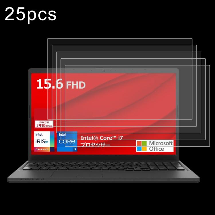Pellicola vetro temperato 9H per Fujitsu LIFEBOOK A577 15.6"