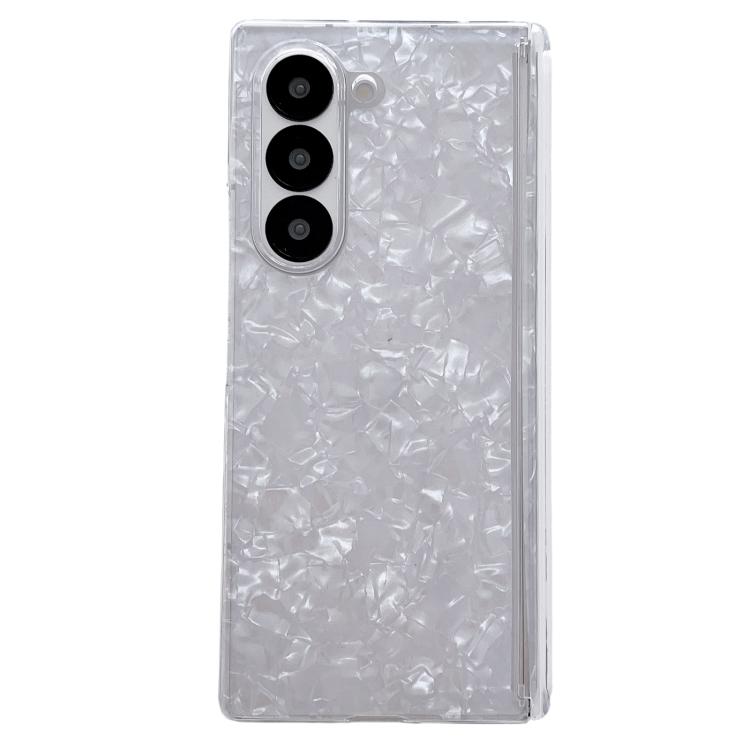 Custodia per telefono con texture a guscio perlato ad asse magnetico, For Galaxy Z Fold8 Ultra 5G, For Samsung Galaxy Z Fold7 5G, For Samsung Galaxy Z Fold Special, For Samsung Galaxy Z Fold6 5G