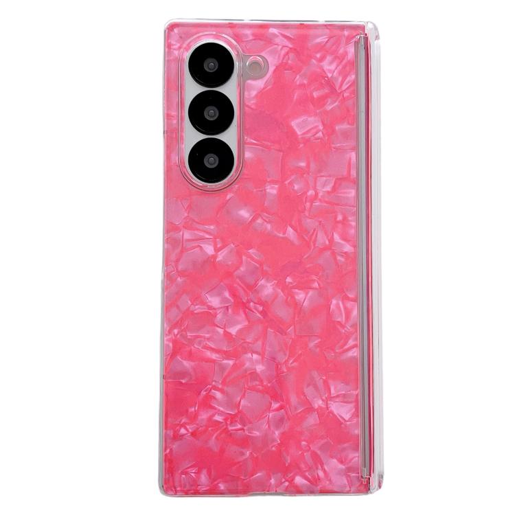 Custodia per telefono con texture a guscio perlato ad asse magnetico, For Galaxy Z Fold8 Ultra 5G, For Samsung Galaxy Z Fold7 5G, For Samsung Galaxy Z Fold Special, For Samsung Galaxy Z Fold6 5G