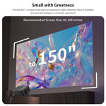 Proiettore smart AUN A32 Pro 720p con Android 13 e Wi-Fi - immagine 9
