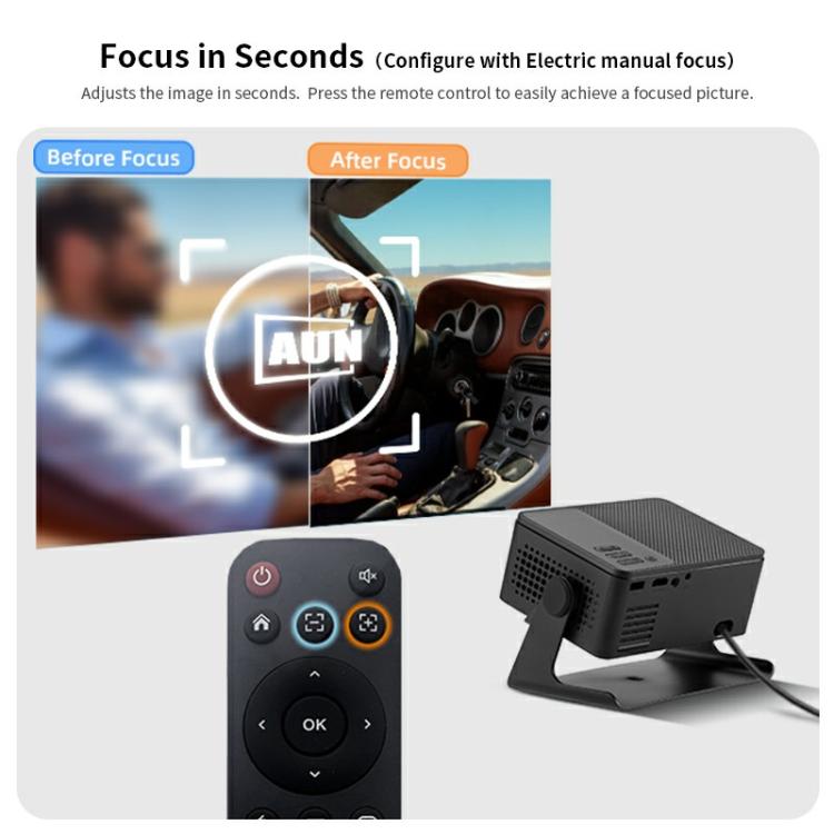 Proiettore smart AUN A32 Pro 720p con Android 13 e Wi-Fi - immagine 12