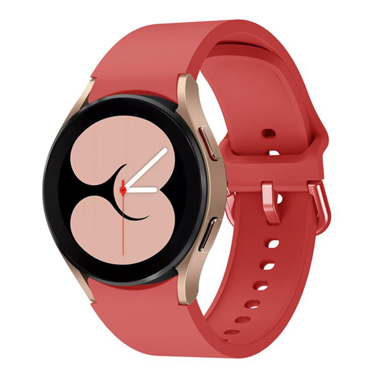 Cinturino per orologio in silicone con fibbia a sgancio rapido e tinta unita xDfind, For Samsung Galaxy Watch7 / Watch FE 40mm, For Samsung Galaxy Watch6 / Watch6 Classic