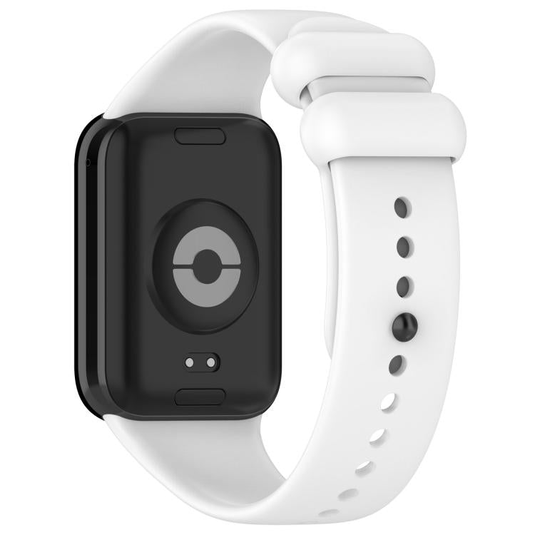 Cinturino per orologio xDfind in silicone nero tinta unita con fibbia, For Xiaomi Band 10 Pro/9 Pro/Redmi Watch 6/5/4, For Redmi Watch 6 / Watch 5 / Watch 4