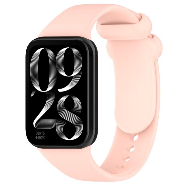 Cinturino per orologio xDfind in silicone nero tinta unita con fibbia, For Xiaomi Band 10 Pro/9 Pro/Redmi Watch 6/5/4, For Redmi Watch 6 / Watch 5 / Watch 4