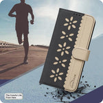 Custodia per telefono in pelle con motivo floreale traforato e protezione RFID., For Samsung Galaxy S23 5G, For Samsung Galaxy S22 Ultra 5G, For Samsung Galaxy S22+ 5G, For Samsung Galaxy S22 5G