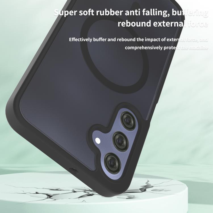 Custodia ibrida in TPU e PC con MagSafe, piacevole al tatto., For Samsung Galaxy A57 5G, For Samsung Galaxy A37 5G, For Samsung Galaxy A36 / A56 5G, For Samsung Galaxy A26 5G, For Samsung Galaxy A16 5G / 4G