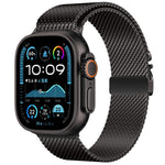 Cinturino per orologio xDfind con fibbia a ombrello in maglia milanese fine in acciaio inossidabile, For Apple Watch 46mm / 49mm / 45mm / 44mm Fine Mesh, For Apple Watch 42mm / 41mm / 40mm / 38mm Fine Mesh