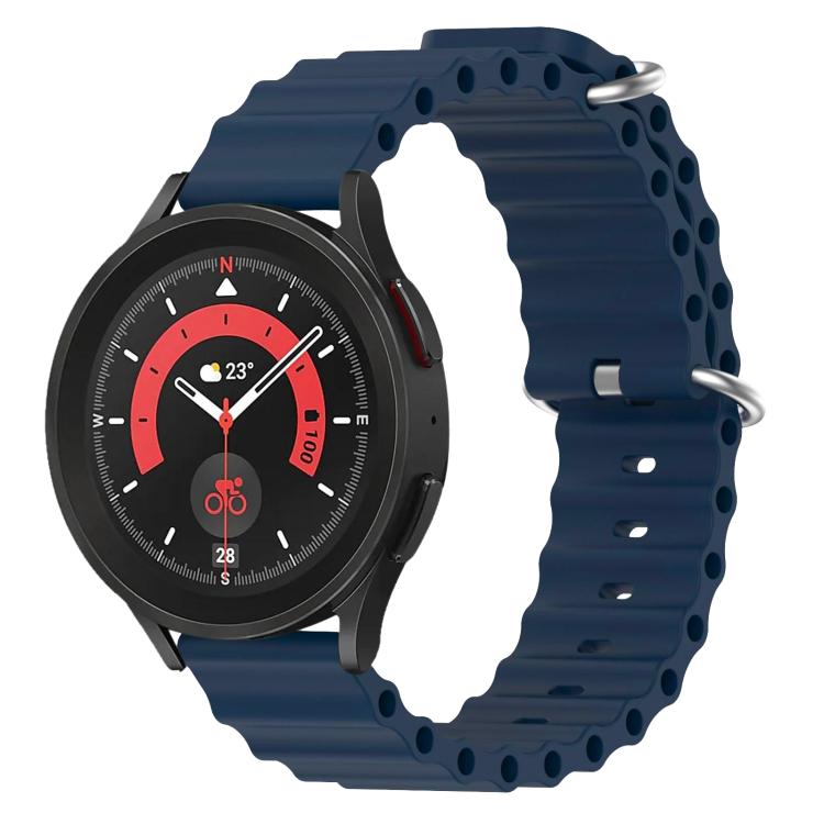 Cinturino per orologio xDfind Ocean Style in silicone tinta unita, 20mm, 22mm