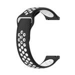 Cinturino per orologio in silicone bicolore 20mm 22mm