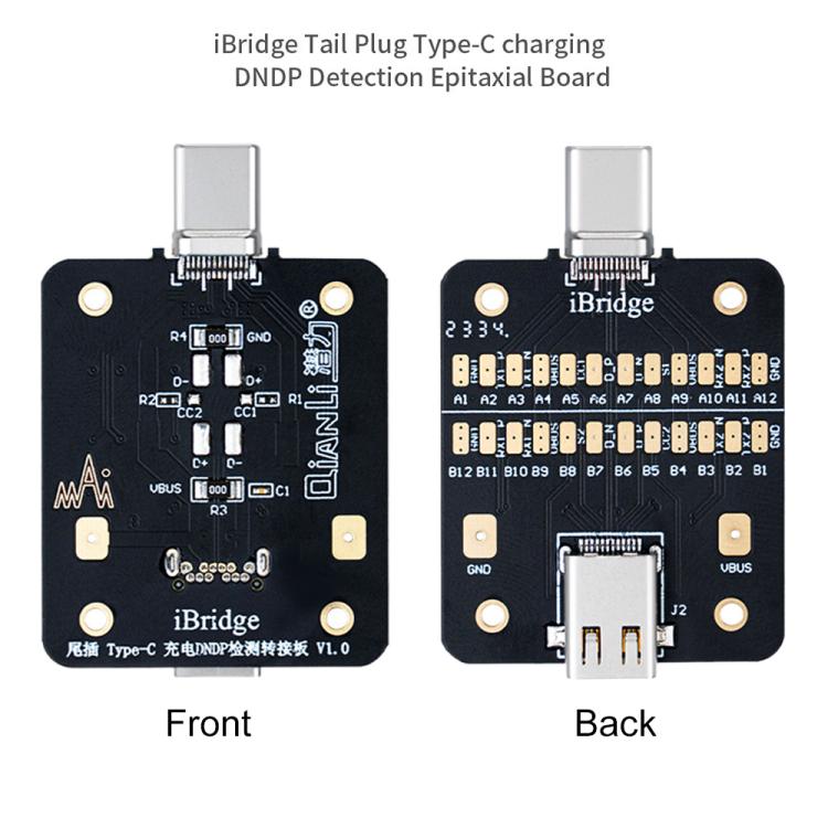 Scheda tester USB-C QianLi iBridge con rilevamento DNDP - immagine 2
