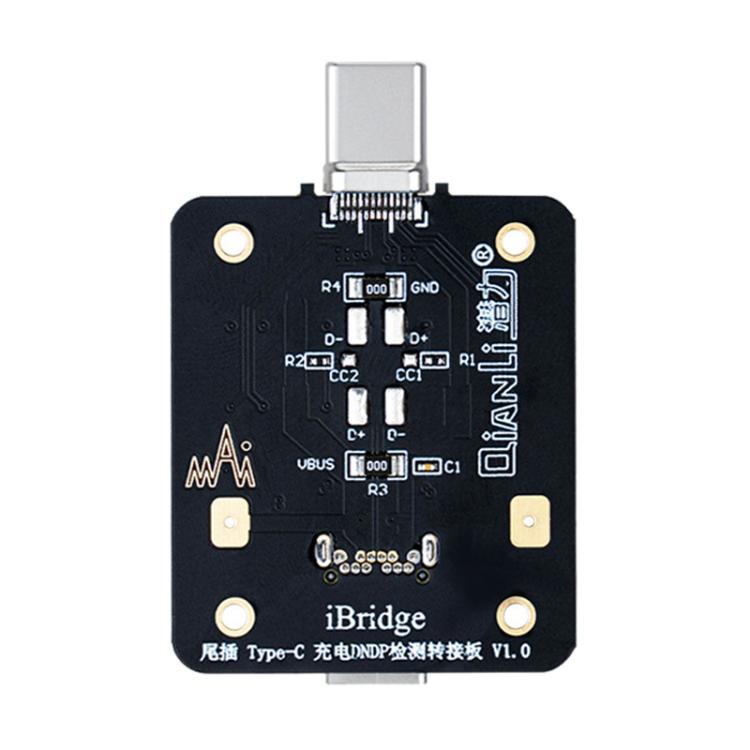 Scheda tester USB-C QianLi iBridge con rilevamento DNDP