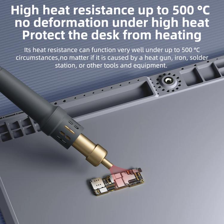 Tappetino da lavoro in silicone Mega-Idea B656, resistente al calore - immagine 7