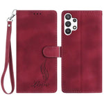 Custodia per telefono in similpelle con effetto piuma goffrato, piacevole al tatto., For Samsung Galaxy A03, For Samsung Galaxy A13 4G, For Samsung Galaxy A22 4G