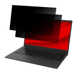 Pellicola vetro temperato 9H anti-spy per Fujitsu FMV Lite WA1 15