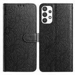 Custodia per telefono in pelle con motivo a margherite in rilievo, For Samsung Galaxy A24 4G, For Samsung Galaxy A23 5G