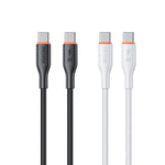Cavo dati in silicone Tipo C a Tipo C 65W 1,2 m WK WDC-93