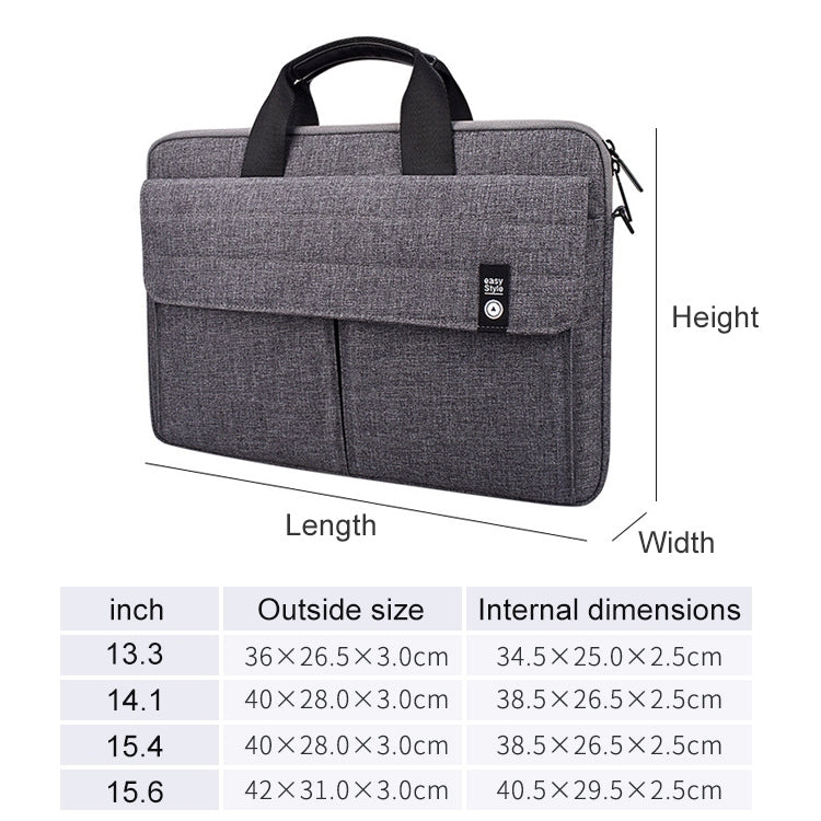 Valigetta porta laptop in nylon per 13-15,6 pollici