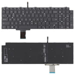 Tastiera USA di ricambio per Dell Precision 7550, 7750, 7560 e 7760