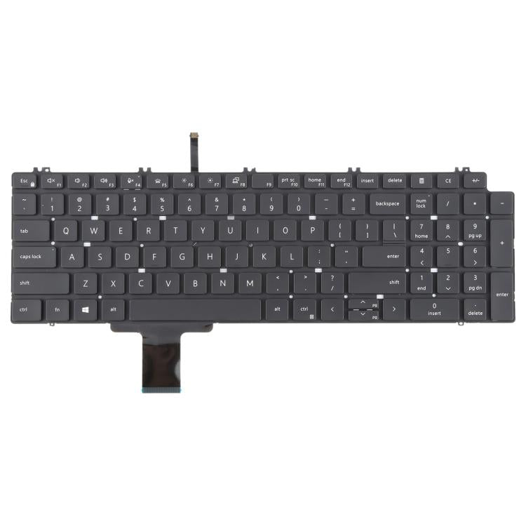 Tastiera USA di ricambio per Dell Precision 7550, 7750, 7560 e 7760 - immagine 2