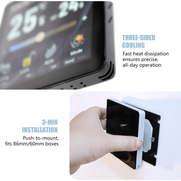 Termostato intelligente BHT-2005 con touch screen da 4 pollici - immagine 15