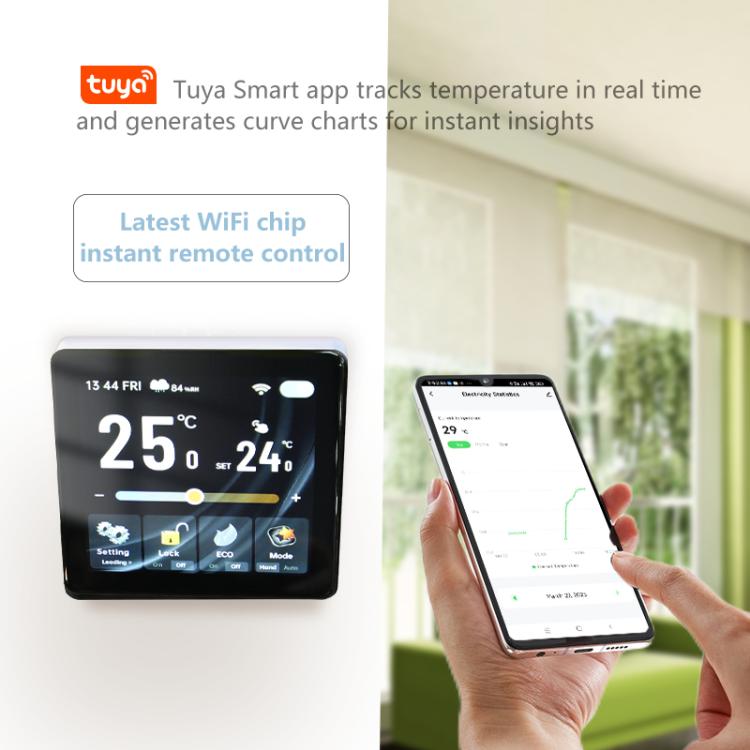Termostato intelligente BHT-2005 con touch screen da 4 pollici - immagine 20