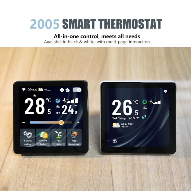 Termostato ambiente BAC-2005 con schermo touch da 4 pollici - immagine 14