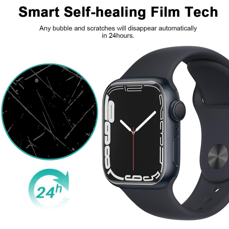 5 pezzi xDfind Pellicola protettiva in idrogel morbido a copertura totale per la parte anteriore, For Apple Watch Series 6&SE&5&4 44mm, For Apple Watch Series 6&SE&5&4 40mm, For Apple Watch Series 11 / 10 46mm, For Apple Watch Ultra 3 / 2 / 1 49mm     ...