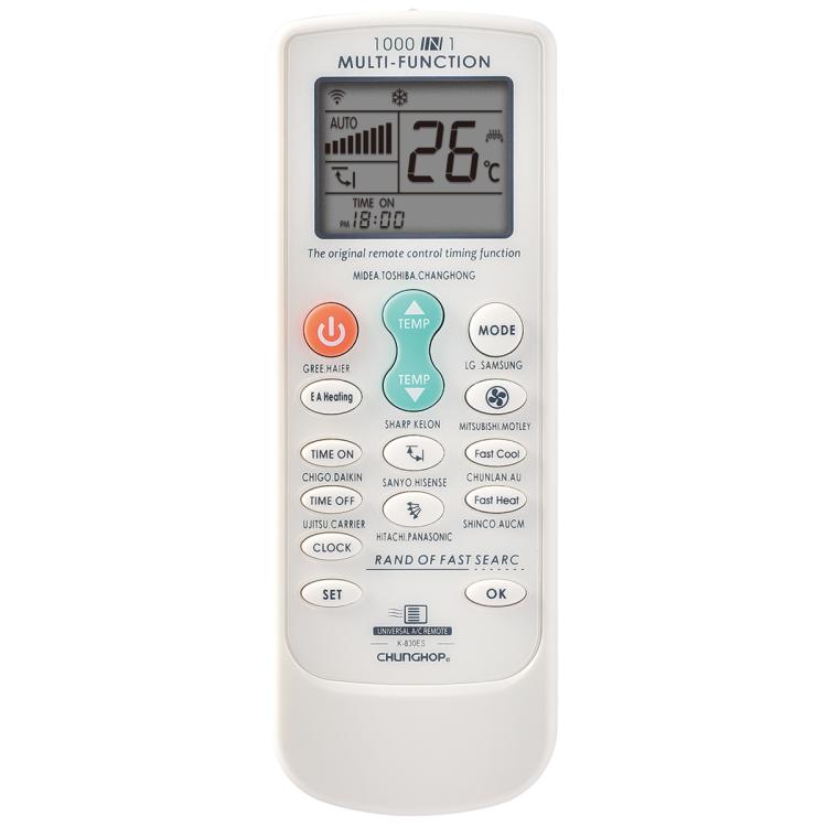 Telecomando universale CHUNGHOP K-830ES per condizionatore