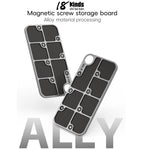 Tappetino magnetico per viti a 7 zone in lega di alluminio - immagine 2