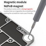 Tappetino magnetico per viti a 7 zone in lega di alluminio - immagine 5