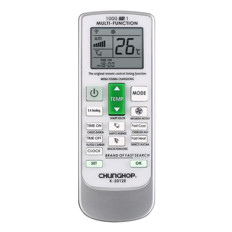 Telecomando universale Chunghop K-2012E per condizionatore